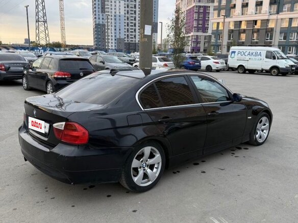2006 BMW 3 серии 325xi V (E90/E91/E92/E93), чёрный - вид 2