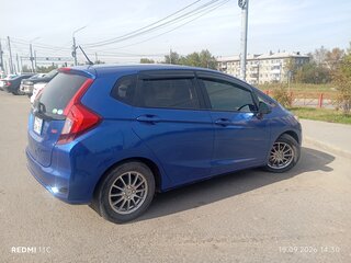 2019 Honda Fit III Рестайлинг, синий, 1200000 рублей, вид 4