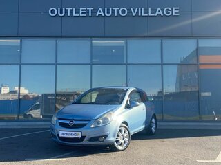 2008 Opel Corsa D, голубой, 302000 рублей, вид 1