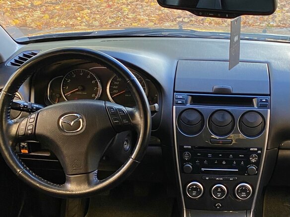 2007 Mazda 6 I (GG) Рестайлинг, зелёный, 630000 рублей - вид 12
