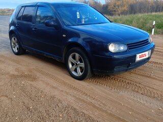 1998 Volkswagen Golf IV, синий, 230000 рублей, вид 4