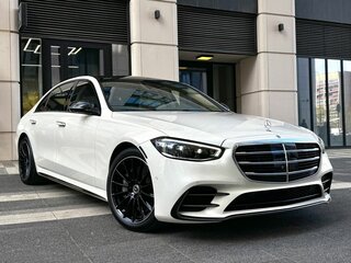 2023 Mercedes-Benz S-Класс 580 e Long 4MATIC VII (W223), белый, 14990000 рублей, вид 1