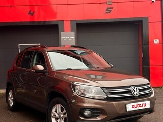 2015 Volkswagen Tiguan I Рестайлинг, коричневый, 1949000 рублей, вид 4