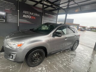 2014 Mitsubishi ASX I Рестайлинг, серый, 950000 рублей, вид 3