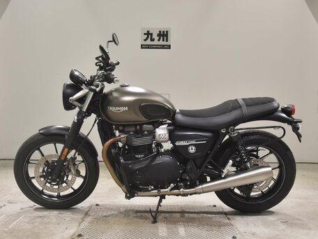 2020 Triumph Street Twin, зелёный, 780000 рублей, вид 2