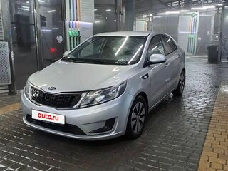 2012 Kia Rio III, серебристый, 800000 рублей, вид 1