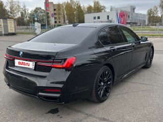 2019 BMW 7 серии 730d xDrive VI (G11/G12) Рестайлинг, чёрный, 5450000 рублей, вид 5
