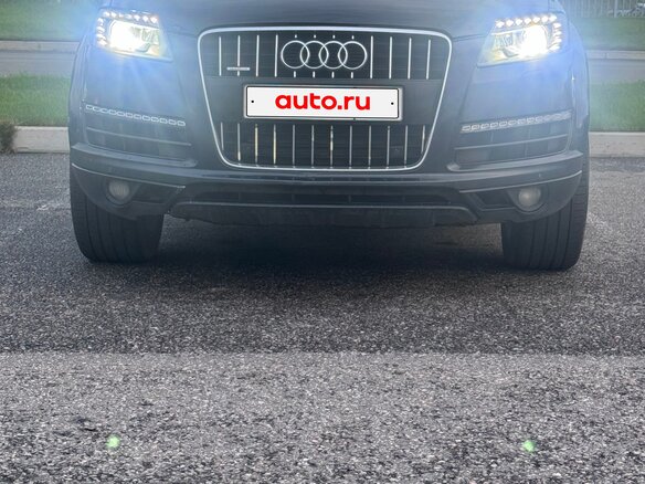 2012 Audi Q7 I (4L) Рестайлинг, синий, 1900000 рублей - вид 3