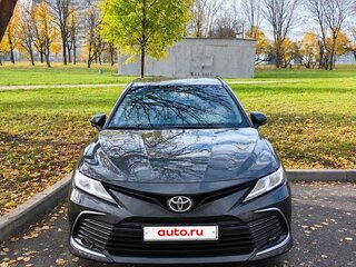 2021 Toyota Camry US Market VIII (XV70) Рестайлинг, чёрный, 2850000 рублей, вид 2