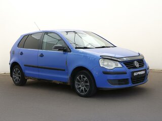 2006 Volkswagen Polo IV Рестайлинг, синий, 323000 рублей, вид 2