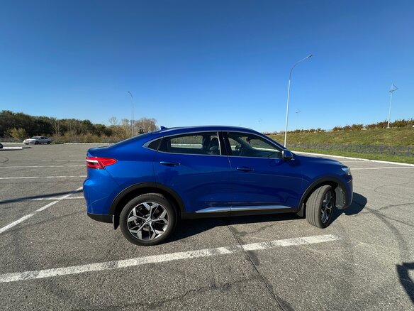 2021 Haval F7x I, синий - вид 15