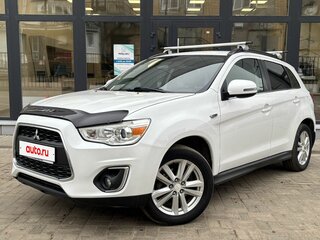 2013 Mitsubishi ASX I Рестайлинг, белый, 950000 рублей, вид 1