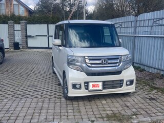 2016 Honda N-BOX I Рестайлинг, белый, 750000 рублей, вид 1