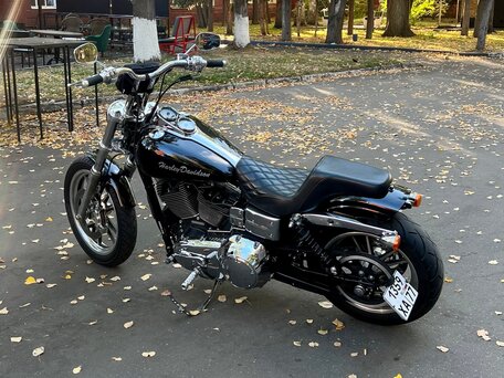 2009 Harley-Davidson Dyna Low Rider, чёрный, 900000 рублей, вид 3