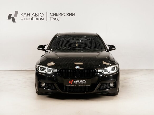 2017 BMW 3 серии 318i VI (F3x) Рестайлинг, чёрный, 1760000 рублей - вид 1