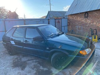 2007 Lada (ВАЗ) 2114, зелёный, 140000 рублей, вид 2