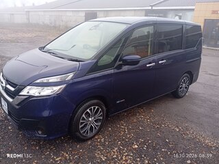 2017 Nissan Serena S-Hybrid V (C27), синий, 1250000 рублей, вид 1