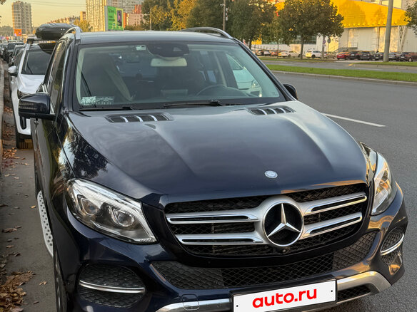 2016 Mercedes-Benz GLE 350 d I (W166), синий, 3500000 рублей