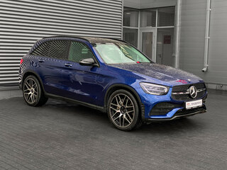 2019 Mercedes-Benz GLC 300 I (X253) Рестайлинг, синий, 3370000 рублей, вид 3