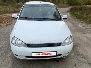 2013 Lada (ВАЗ) Kalina I, белый, 270000 рублей, вид 1