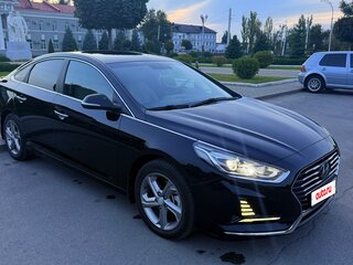 2017 Hyundai Sonata VII (LF) Рестайлинг, чёрный, 1850000 рублей, вид 3