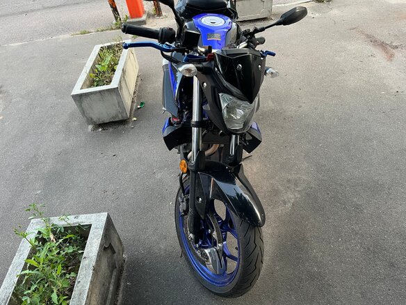 2018 Yamaha MT-03, синий, 420000 рублей - вид 18