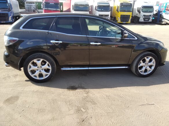 2010 Mazda CX-7 I Рестайлинг, чёрный, 580000 рублей