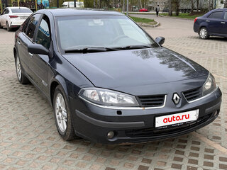 2006 Renault Laguna II Рестайлинг, чёрный, 370000 рублей, вид 2