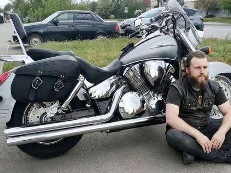 2005 Honda VTX 1300, серый, 680000 рублей, вид 1