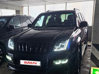 2008 Toyota Land Cruiser Prado 5-speed 120 Series Рестайлинг, чёрный, 3120000 рублей, вид 2