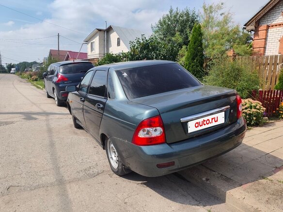 2009 Lada (ВАЗ) Priora I, серый, 60000 рублей - вид 4