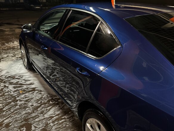 2015 Skoda Octavia III (A7), синий, 920000 рублей - вид 9