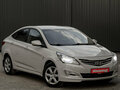 2015 Hyundai Solaris I Рестайлинг, бежевый, 899000 рублей - вид 3