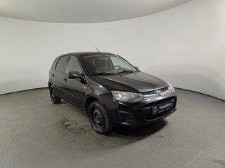 2015 Lada (ВАЗ) Kalina II, чёрный, 319500 рублей, вид 3