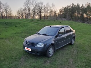 2009 Renault Logan I, серый, 323000 рублей, вид 1