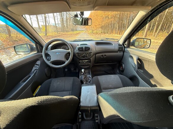 2013 Lada (ВАЗ) Kalina I, синий, 180000 рублей - вид 15