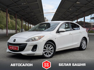 2012 Mazda 3 II (BL) Рестайлинг, белый, 949900 рублей, вид 1