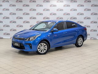 2017 Kia Rio IV, синий, 1299000 рублей, вид 1