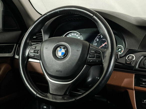 2015 BMW 5 серии 520i VI (F10/F11/F07) Рестайлинг, синий - вид 14