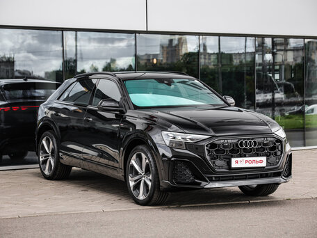 2025 Audi Q8 50 TDI I (4M) Рестайлинг, чёрный, 14300000 рублей, вид 3