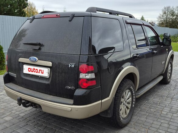 2008 Ford Explorer IV, чёрный, 995000 рублей - вид 6