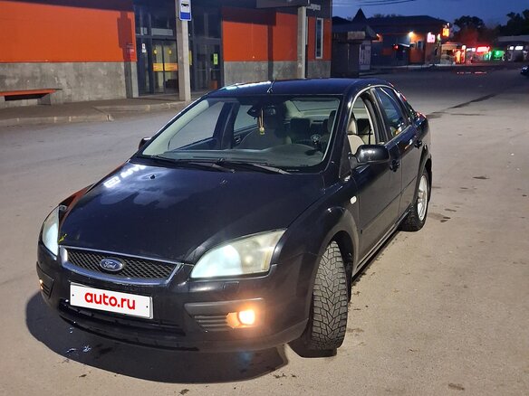 2006 Ford Focus II, чёрный