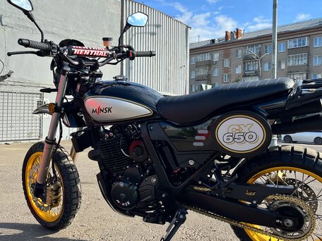 2023 Minsk (Минск) X-Ride 650 Classic, чёрный, 290000 рублей, вид 5