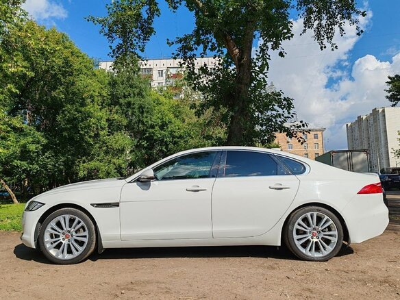 2018 Jaguar XF II, белый, 2700000 рублей - вид 7
