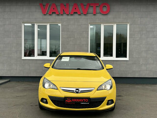 2013 Opel Astra GTC J Рестайлинг, жёлтый, 890000 рублей, вид 2