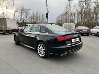 2015 Audi A6 IV (C7) Рестайлинг, чёрный, 1999900 рублей, вид 4