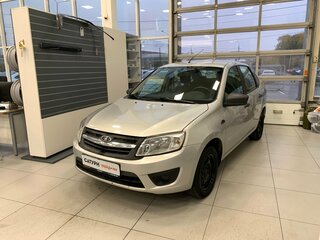 2017 Lada (ВАЗ) Granta I, серебристый, 370000 рублей, вид 1