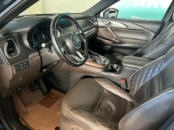 2022 Mazda CX-9 II Рестайлинг, чёрный, 3890000 рублей - вид 13