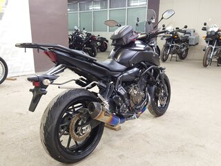 2019 Yamaha MT-07 (FZ-07), чёрный, 645000 рублей, вид 4