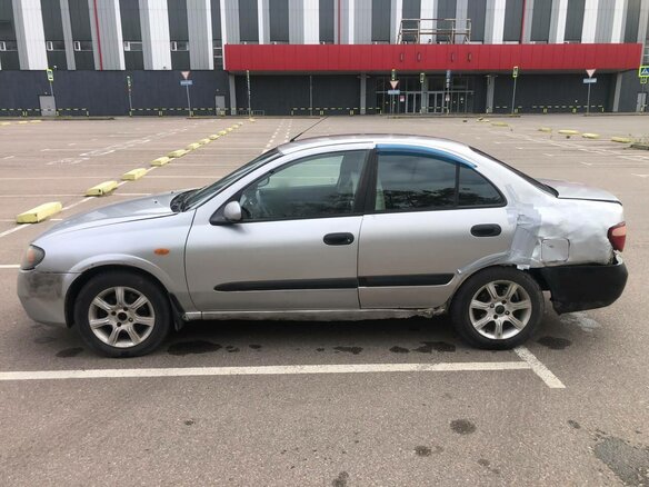 2005 Nissan Almera II (N16) Рестайлинг, серебристый, 220000 рублей - вид 3